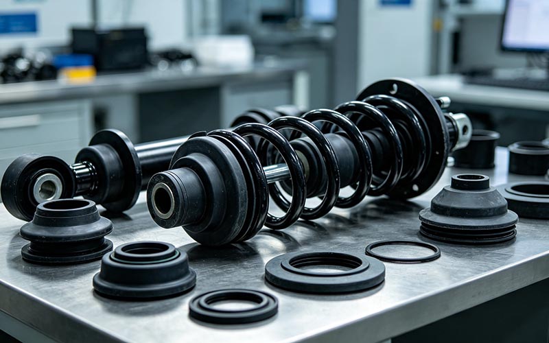 How Do Automotive Rubber Parts Improve Vehicle Comfort and Noise Reduction?