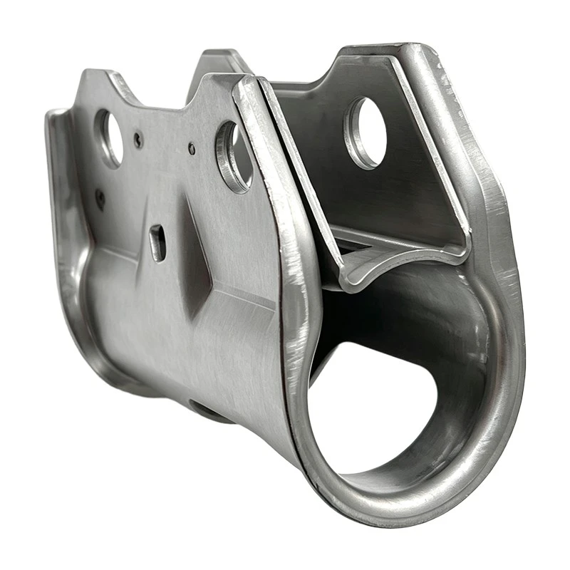 Welded Steel Shock Absorber Mounting Bracket